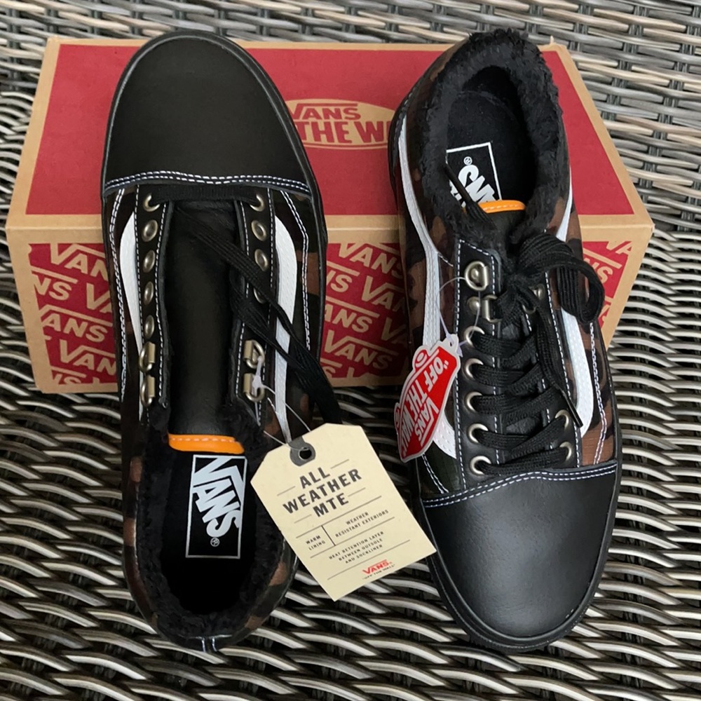 Vans WMNS Old Skool Mte Black/Camo Sneakers - Picture 13 of 16